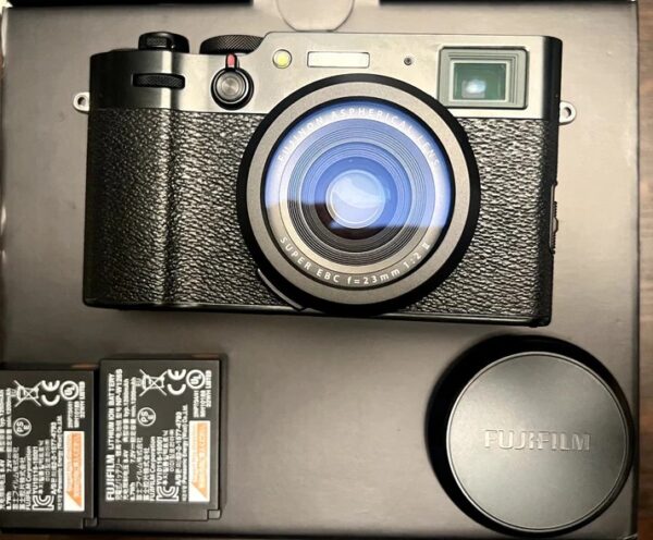 Fujifilm X100V, 200 Shutter Ct. Plus Case, 2 Bat, WILL SHIP UPS OVERNIGHT MONDAY - Image 4