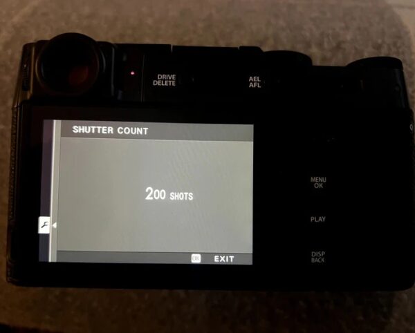 Fujifilm X100V, 200 Shutter Ct. Plus Case, 2 Bat, WILL SHIP UPS OVERNIGHT MONDAY - Image 6