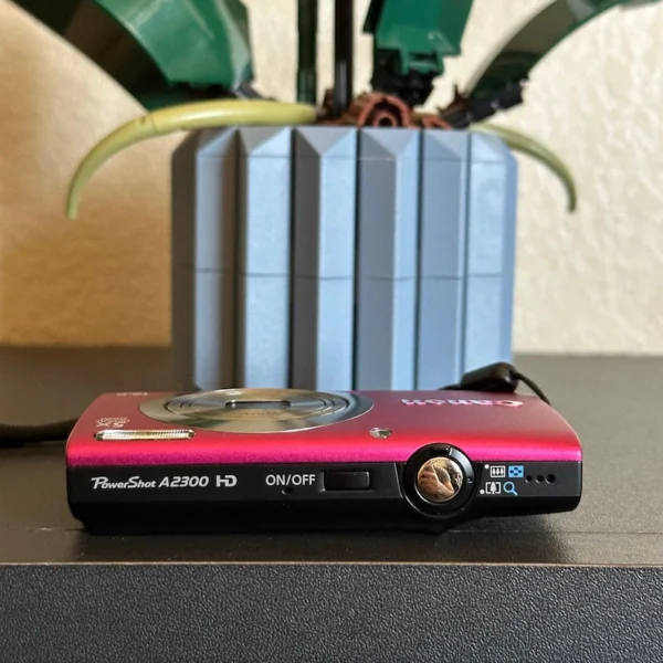 Canon PowerShot A2300 Digital Camera 16MP Compact Point & Shoot Zoom Lens Pink - Image 2