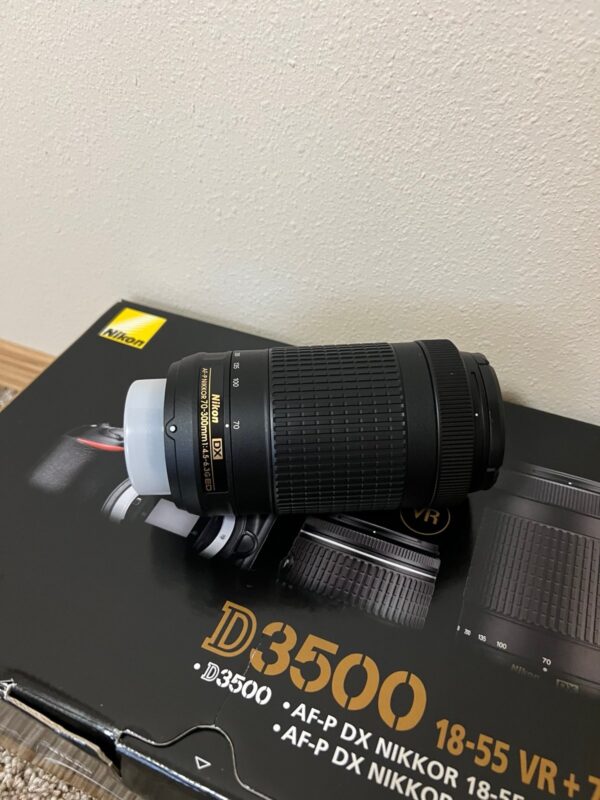 Nikon D3500 DSLR Two Lens Kit (18-55mm and 70-300mm) - Image 6