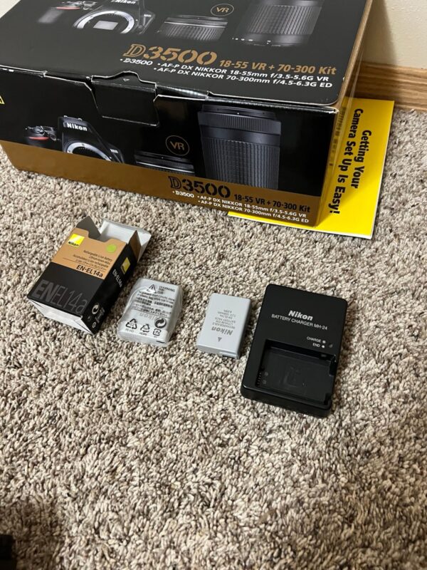 Nikon D3500 DSLR Two Lens Kit (18-55mm and 70-300mm) - Image 11
