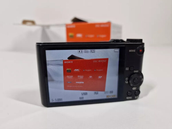 Sony Cyber-Shot DSC-WX350 Digitalkamera 18.2 Megapixel Full-HD 1080p Wifi camera - Image 15